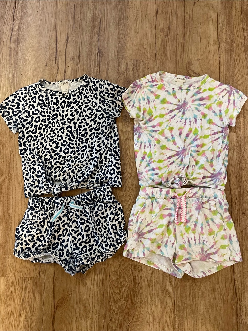 2 Crewcuts shirt/short sets, size 4-5